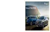 Renault TALISMAN - Cars and Cars€¦ · Personalize a sua experiência de condução Tome controlo do seu Renault Talisman e viva uma experiência de condução intensa e personalizável.