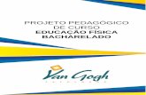 PROJETO PEDAGÓGICO DE CURSO - Faculdade Van Gogh · 2 Catalogação na fonte Projeto Político-pedagógico de Educação Fisica. São Paulo/ SP, 2019. Projeto Político-pedagógico