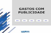 GASTOS COM PUBLICIDADE · Notícias de Itaquera (Empresa Jornalística Notícias de Itaquera Ltda.) 44.193.928/0001-05 São Paulo News (Grupo 1 de Jornais Edições e Publicações