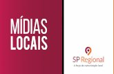 Sp regional · Projeto moderno de plataforma digital para mídias locais existentes em São Paulo e na Grande SP. Objetivos Conhecer e quantificar o mercado de mídia comunitária