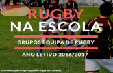 GRUPOS EQUIPA DE RUGBY - Desporto Escolar · podem criar o seu Grupo Equipa de Rugby no projeto de Desporto Escolar. No entanto, esta ... 2008_09 2009_10 2010_11 2011_12 2012_13 2013_14