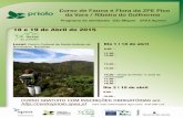 Curso de Fauna e Flora da ZPE Pico da Vara / Ribeira do ...cmnordeste.pt/cultura/wp-content/uploads/sites/4/2015/03/Cartaz_C… · 12.00 - Sessão teórica sobre aves dos Açores