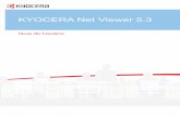 KYOCERA Net Viewer 5 · 2017-03-20 · Pesquisar o catálogo de endereços ... 3-5 Instalação de impressora na exibição de dispositivo ... KYOCERA Net Viewer 5.3 1-1. Início