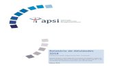 Relatório de Atividades 2018 - APSI€¦ · APSI, o donativo anual da Frotcom, assim como os donativos resultantes de várias iniciativas de angariação de fundos promovidas por