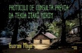 Guarani Mbya - acervo.socioambiental.org · os verdadeiros sentimentos e desejos desse povo querido e forte. Com isso, gostaria de agradecer imensamente aos outros parceiros institucionais,