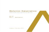 Boletim Estatístico nº 47 - APB · Boletim Estatístico – 2011 (Semestral) Centro de Estudos Financeiros 5 Nota Introdutória O Boletim Estatístico tem como objectivo a compilação