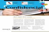 página 4 Confidencial RIO€¦ · página 6 Atualize-se com alguns dos indicadores de gestão econômica página 4 Em abril, passou a valer o con-trato da Unimed-Rio para prestar