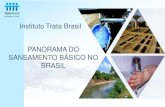 Instituto Trata Brasil PANORAMA DO SANEAMENTO BÁSICO NO … · planos de saneamento básico, para que a União consiga fazer a transferência dos recursos. Mas o mais importante