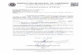 Prefeitura Municipal de Campinas 78-20.pdf · se, a partir de então, a contagem dos prazos processuais, conforme regras do Código de Processo Civil. d) Qualquer alteração de endereço
