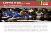 nota estratÉgica 12 | janeiro 2014 a inserção de civis BRAZIL … · 2015-05-18 · nota estratÉgica 12 | janeiro 2014 a inserção de civis brasileiros no sistema onU: Oportunidades