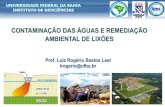 CONTAMINAÇÃO DAS ÁGUAS E REMEDIAÇÃO ...sbgeo.org.br/assets/admin/imgCk/files...LIXÃO x ATERRO SANITÁRIO De acordo com a norma NBR8419 (ABNT –1996), Aterro Sanitário de Resíduos