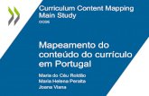 Mapeamentodo conteúdodo currículo emPortugal · Em todas as áreas/disciplinas, as competências identificadas em mais itens de conteúdo, entre os que se aplicam são: Ação (21),