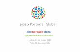 ABC CHINA ApresentaçãoMarço2014 - AICEP Portugal Global€¦ · Divisões Administrativas: Províncias (22), Regiões Autónomas (5) , Cidades Administrativas (4: Pequim, Xangai,