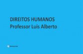 DIREITOS HUMANOS Professor Luis Alberto · PUBLICAÇÃ O INTERNALIZAÇÃO DE TRATADO INTERNACIONAL PRESIDENTE DA REPÚBLICA. Art. 84. Compete privativamente ao Presidente da República: