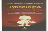 Capa - unifal-mg.edu.br€¦ · Dados Internacionai dse Catalogaçã no a Publicaçã (CIPo ) (Câmara Brasileir da o Livro SP, , Brasil) Psicologia e pedagogia: base s psicológicas