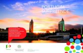 PORTUGAL SURPREENDE · PERTO DE SI PARA O LEVAR MAIS LONGE portugalglobal.pt Pontes, autoestradas, portos aeroportos, estádios, escolas, hospitais e palácios. A capacidade portuguesa