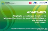 Adaptação às mudanças climáticas na Macaronésia a través ... (PT).pdf · para aplicações adaptadas às mudanças climáticas A 3.3.- Elaboração de código de boas práticas
