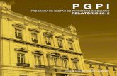 Relatório PGPI 2012 - DGTF · 2015-08-12 · PGPI 2012 - RELATÓRIO ANUAL 1 Ministério das Finanças “PGPI - Relatório de 2012” é uma publicação da Direção-Geral do Tesouro