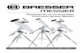 Руководство по эксплуатации Телескопы Bresser Messier · 2020-01-27 · Общая инфОрмация / ОсОбеннОсти телескОпа