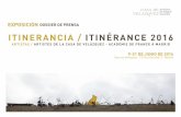ITINERANCIA / ITINÉRANCE 2016€¦ · ITINERANCIA / ITINÉRANCE 2016 - ARTISTAS / ARTISTES DE LA CASA DE VELÁZQUEZ - ACADÉMIE DE FRANCE À MADRID charleseliedrawingsetc.tumblr.com