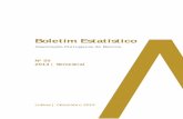 Boletim Estatístico Junho 2014 - APB · • Encontra-se disponibilizada nos Capítulos III e IVinformação semestral sobre os recursos ... Designação do Grupo para efeitos de