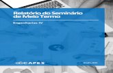 Relatório do Seminário de Meio Termo¡rio_de_meio_2019/... · 2019-11-18 · 2 Ministério da Educação Coordenação de Aperfeiçoamento de Pessoal de Nível Superior Publicação