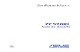 ZC520KL - Lojas Colomboesponja de celulose ou pano de camurça para limpar a tela do dispositivo. ... 2 Não há lugar como a Casa ... desligar o cabo micro USB do seu dispositivo