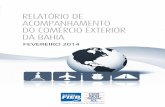 RELATÓRIO DE ACOMPANHAMENTO DO COMÉRCIO EXTERIOR … 01 2014.pdf · Relatório de Acompanhamento do Comércio Exterior RACEB - FEVER EIRO/2014 1) As exportações brasileiras caíram