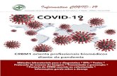 Publicação oﬁcial do Conselho Regional de Biomedicina 1ª ... · Publicação oﬁcial do Conselho Regional de Biomedicina 1ª Região - CRBM1 / Março/2020 Informativo COVID-19