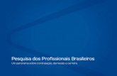 Pesquisa dos Profissionais Brasileiros · 2014-10-10 · 11 Início de conversa Perfil dos empregados Base Total: 11.178 Pós-Graduação / MBA 43.2 Mestrado ou Doutorado 19.8 Formação