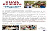 E-MAIL DE SEXTA...2015/06/11  · Encontros de Leitura (foto ao lado) projeto da Comunidade Educativa CEDAC, do Programa Crer para Ver, da Natura Cosméticos, e das Secretarias de