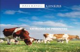 Catálogo de produtos - Milking Liners · 2016-09-20 · sulinox Tampão final de lni ha com pni o niox 50 x 13 mm Cod. 258 Cod. 275 Cod. 276 Curva de borracha 38 x 38 mm longa para