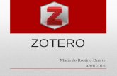 Apresentação do PowerPoint - Biblioteca FCT/UNL · 2016-04-26 · •O Zotero é um software livre (em regime de open source), disponibilizado pelo web browser Mozilla Firefox,