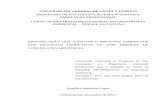 UNIVERSIDADE FEDERAL DE SANTA CATARINA AMBIENTAL PROFISSIONAL CURSO DE … · 2016-03-05 · Figura 02 - Modelo de Estrutura do Sistema de Gestão Ambiental para a NBR ISO 14001 Figura