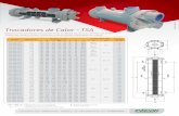Trocadores de Calor - TSAevacon.com.br/uploads/files/MjAxNzEwMTAxMjM4NThfTGFtaW5... · 2020-06-10 · Trocadores de Calor - TSA TSA - 1200 - 6” - Diâmetro do corpo em polegadas