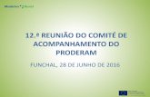 Apresentação do PowerPointproderam2020.madeira.gov.pt/images/noticias/2016/A... · 2016-07-05 · Total Eixo 1 114.546.001 112.892.415 99%. Eixo / Medidas DESPESA PÚBLICA Programada