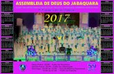 Igreja Evangélica Assembleia de Deus do Jabaquara - Janeiro … · 2017-01-04 · 05 - Reunião Geral de Obreiros 11 - Santa Ceia (Setor I) 13 a 15 - Convenção Estadual 25 - Aniversário