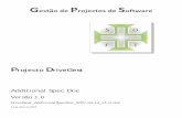 Gesto de Projectos de Software - Universidade de Coimbra - Additional... · 2007-06-13 · Gestão de Projectos de Software. Projecto DriveGest. Additional Spec Doc . Versão 1.0