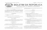 BOLETIM DA REPUBLICA -  · 2019-11-06 · Terça-feira, 22 de Outubro de 2019 I SÉRIE - Número 203 , BOLETIM DA REPUBLICA PUBLICAÇÃO OFICIAL DA REPÚBLICA DE MOÇAMBIQUE --IMPRENSA