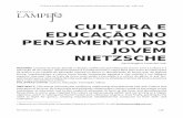 CULTURA E EDUCAÇÃO NO PENSAMENTO DO JOVEM NIETZSCHErevistalampejo.org/edicoes/edicao-12-vol_6_n_2... · constitui uma verdadeira cultura, pelo contrário, muitas vezes, para Nietzsche,