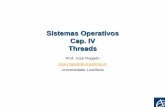Sistemas Operativos Cap. IV Threadsnetlab.ulusofona.pt/so/teoricas/SO-4-Threads-2016.pdf · Lições de Sistemas Operativos 4.3 Necessidades de Multithreading Browser Servidor Web