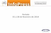 InfoPress CLIPPING DE IMPRENSA FEVEREIRO/2014Quarta-feira, dia 05/03- Aberto do 12 às 21 horas Sobre a Fundação Energia e Saneamento Criada em 1998, a Fundação Energia e Saneamento