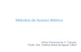 Métodos de Acesso Métrico - USPwiki.icmc.usp.br/images/2/2c/SCC578920131-Conceitos_Onion.pdf · 3 s 1 s 1 s 2 . Consultas por Similaridade Consulta por Abrangência Consulta aos