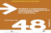 observatorio-lisboa.eapn.pt · 2018-03-13 · (2) Acesso à Habitação e Problemas Residenciais dos Imigrantes em Portugal Biblioteca Nacional de Portugal - Catalogação na Publicação