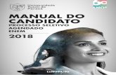 MANUAL DO CANDIDATO · 2018-05-04 · fazer provas de Redação, Conhecimentos Gerais, Língua Portuguesa, ... Curso Superior de Tecnologia em Estética e Imagem Pessoal – matutino:
