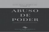 Ministério Público do Estado de São Paulo - Diretoria da … · 2019-03-12 · sobre Abuso de Poder. É sabido que o abuso de poder (e autoridade) é tema que acompanha a evolução