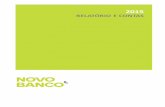 Banco de Portugal - RELATÓRIO E CONTAS · 2018-07-03 · − Proposta de Distribuição dos Resultados do NOVO BANCO 111 − Nota de Agradecimento 112 Anexos As Contas da Sustentabilidade