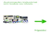 Automação industrial em todos os níveis€¦ · 4 CPUs n Modelos compacto e modular n Alcance de 10 a 264 E/S digitais e até 50 E/S analógicas n Contadores rápidos de até 20