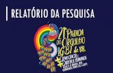 RELATÓRIO DA PESQUISA - prefeitura.pbh.gov.br · ORIENTAÇÃO SEXUAL (%) 40,3 21,3 18,3 13,7 3,2 1,4 1,8 Gay Bissexual Lésbica Heterossexual Pansexual Outros Não Respondeu / Não