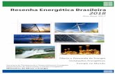 Resenha Energética Brasileira 2018€¦ · Figura 1: Oferta Interna de Energia no Brasil ... Em termos de presença de fontes renováveis na matriz de energia, é notável a vantagem